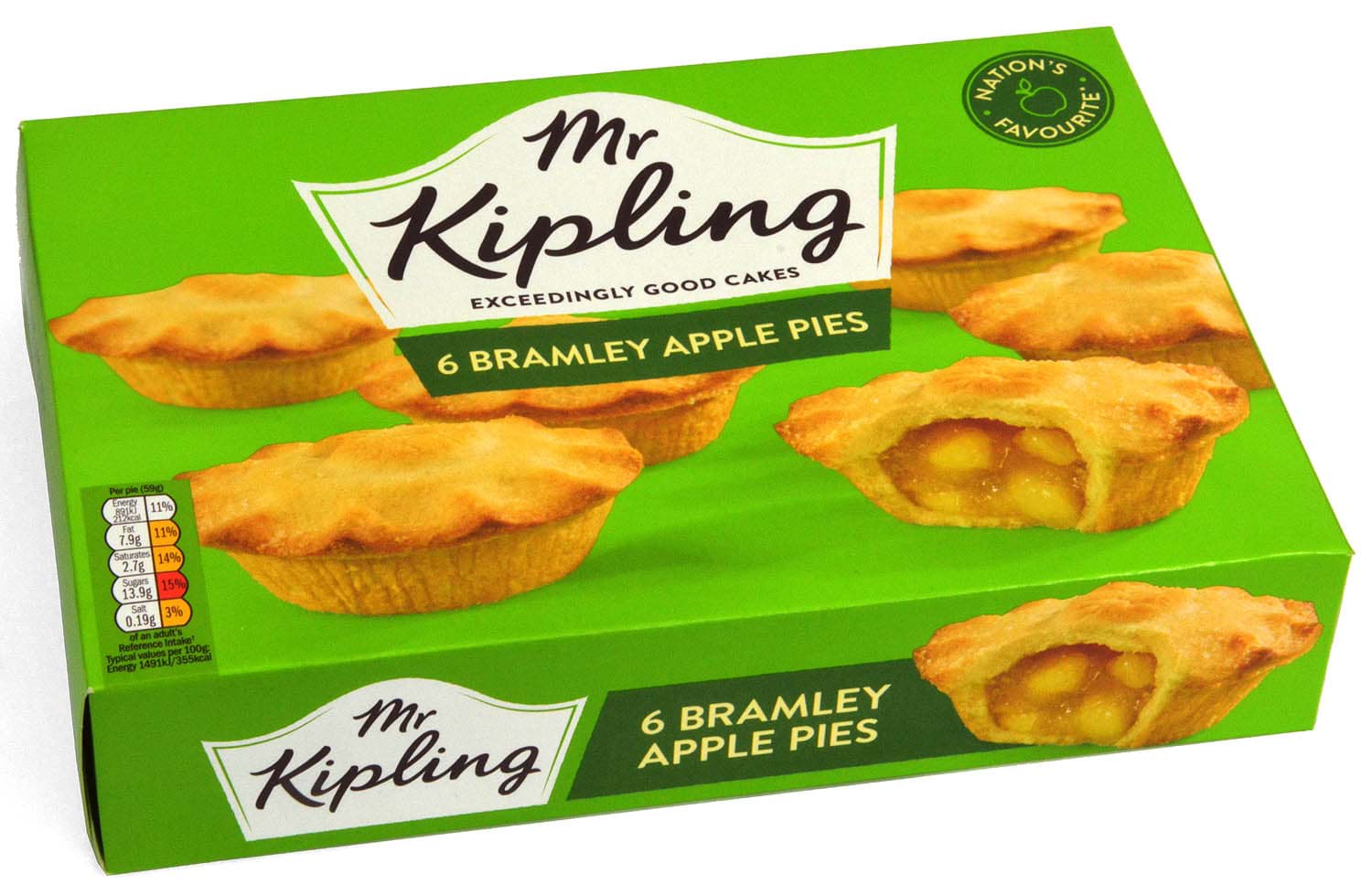 Mr. Kipling 6 Bramley Apple Pies