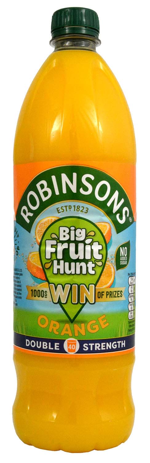 Robinsons Double Strength Orange 1 Litre Sirup