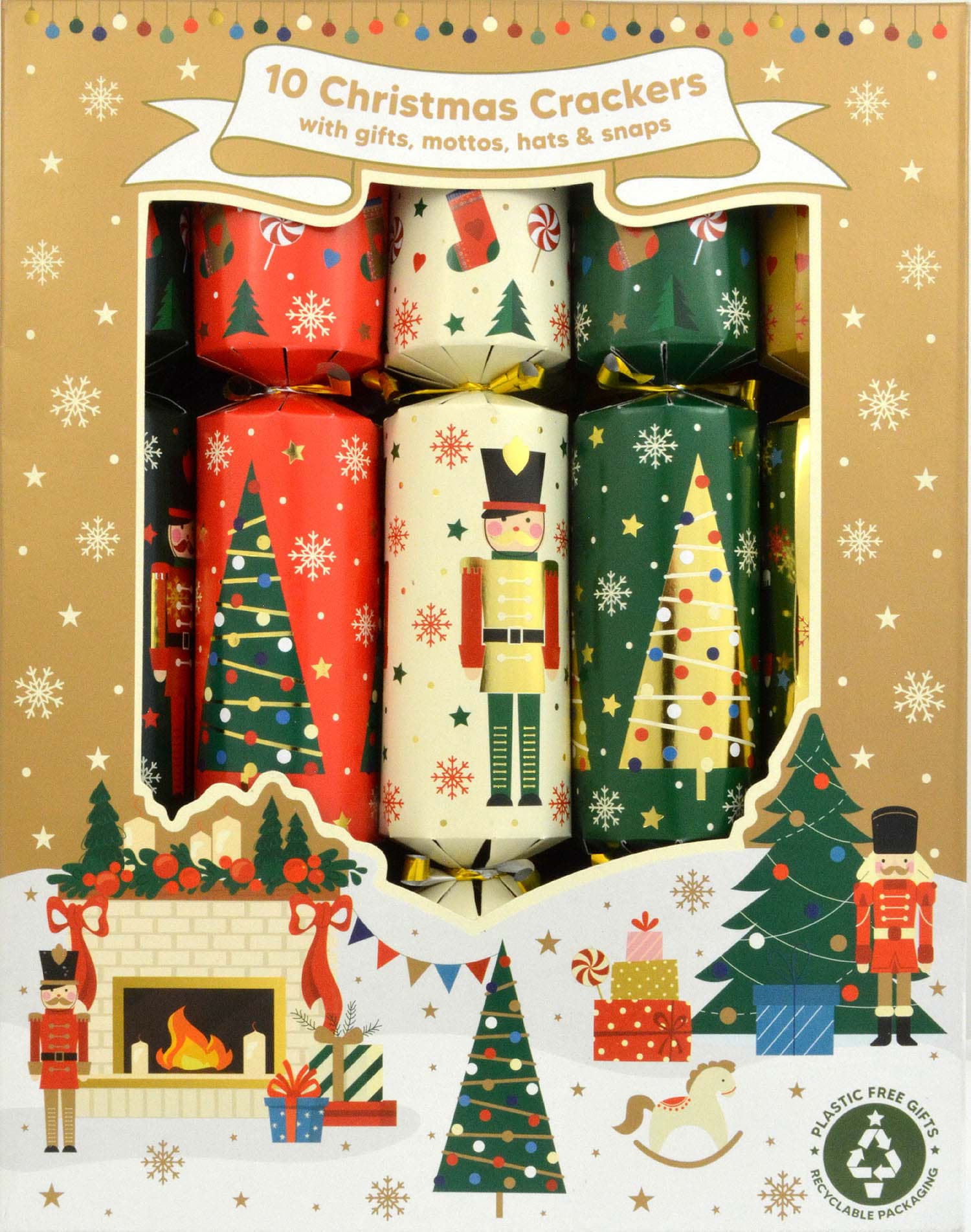 10 Family Christmas Crackers Nutcracker