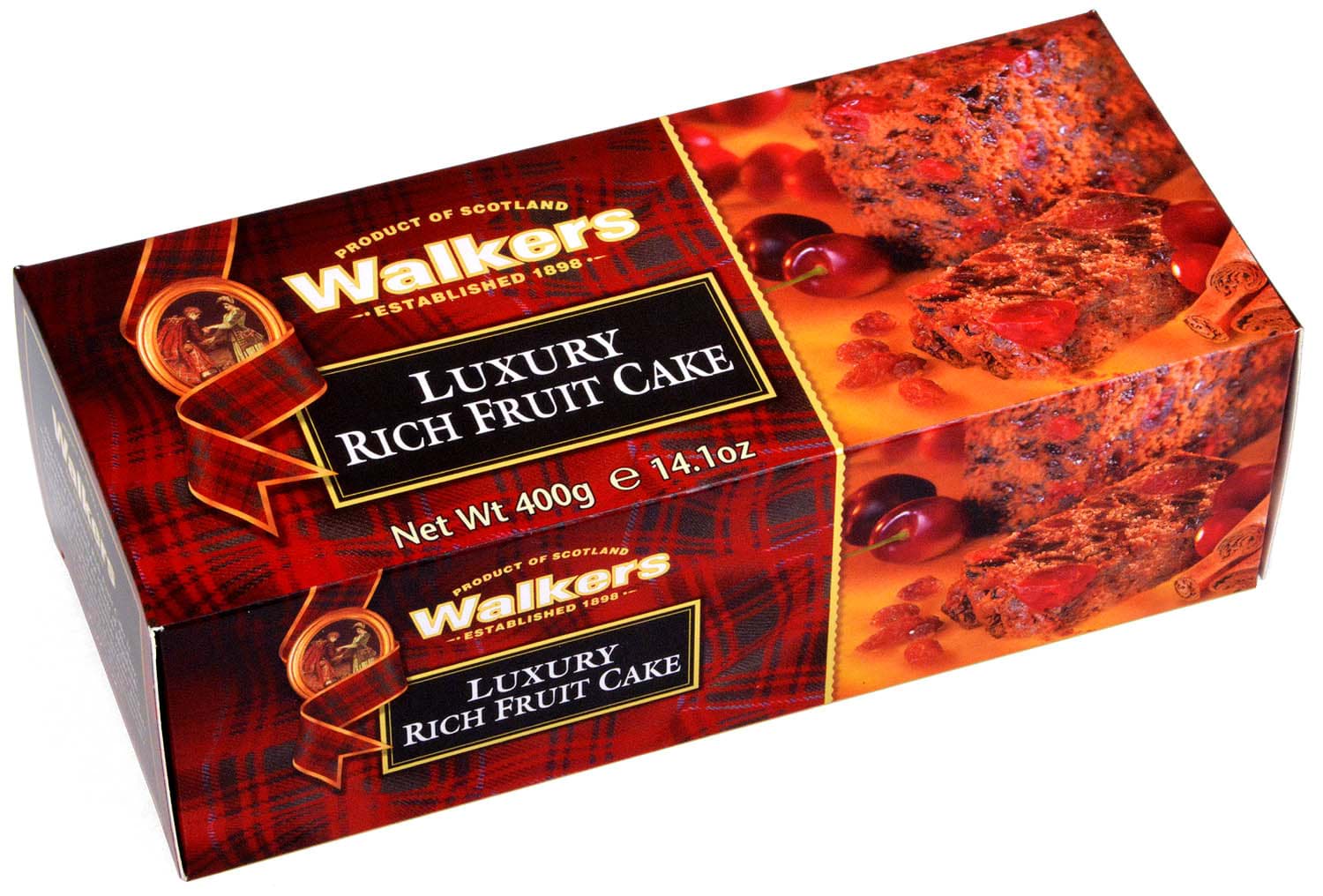 Walkers Luxury Rich Fruit Cake 400g