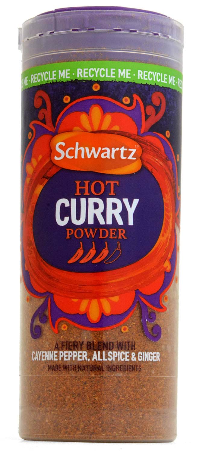 Schwartz Hot Curry Powder 85g MHD 10/10/26