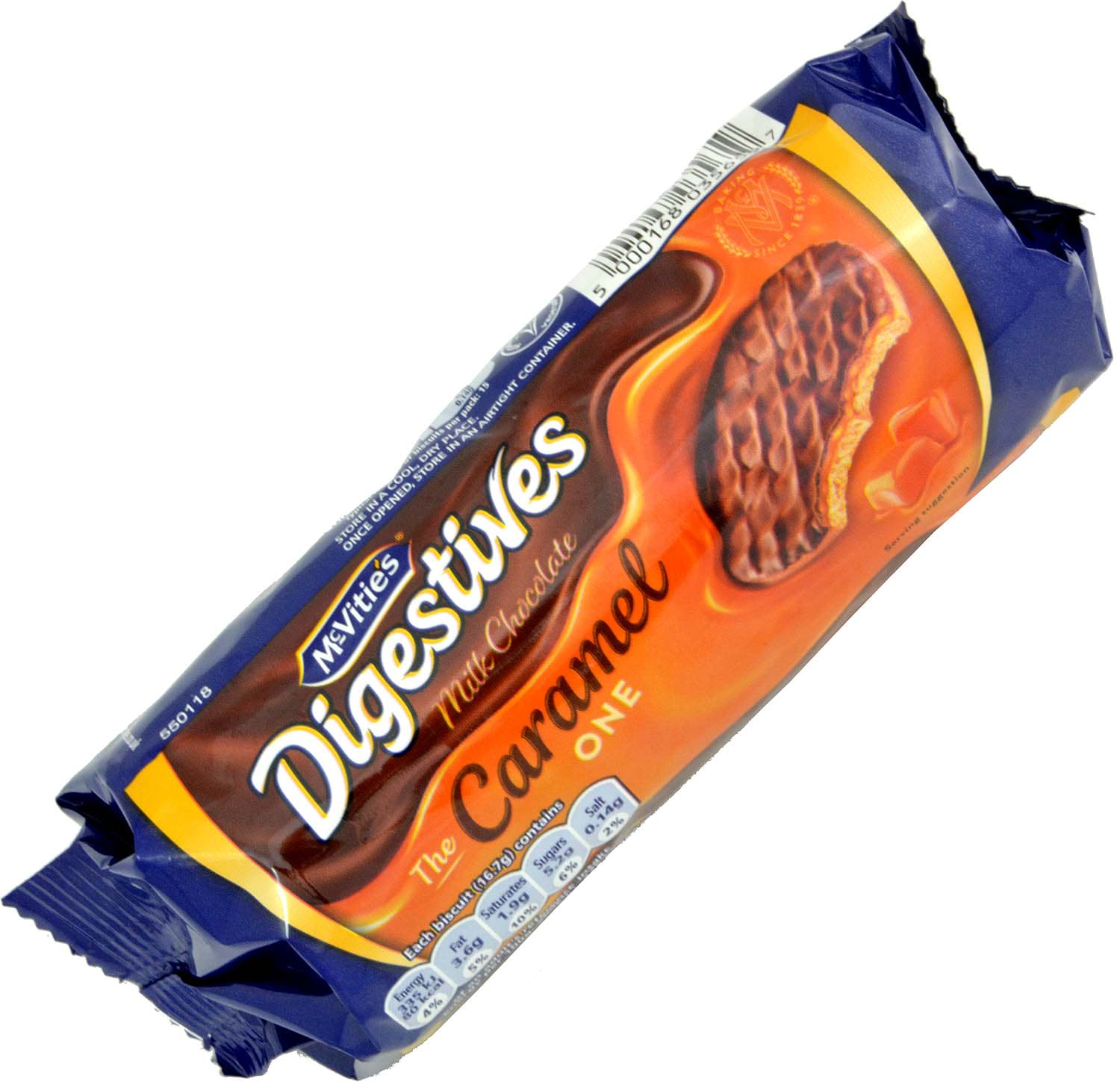 McVities Milk Choc Caramel Digestives 250g