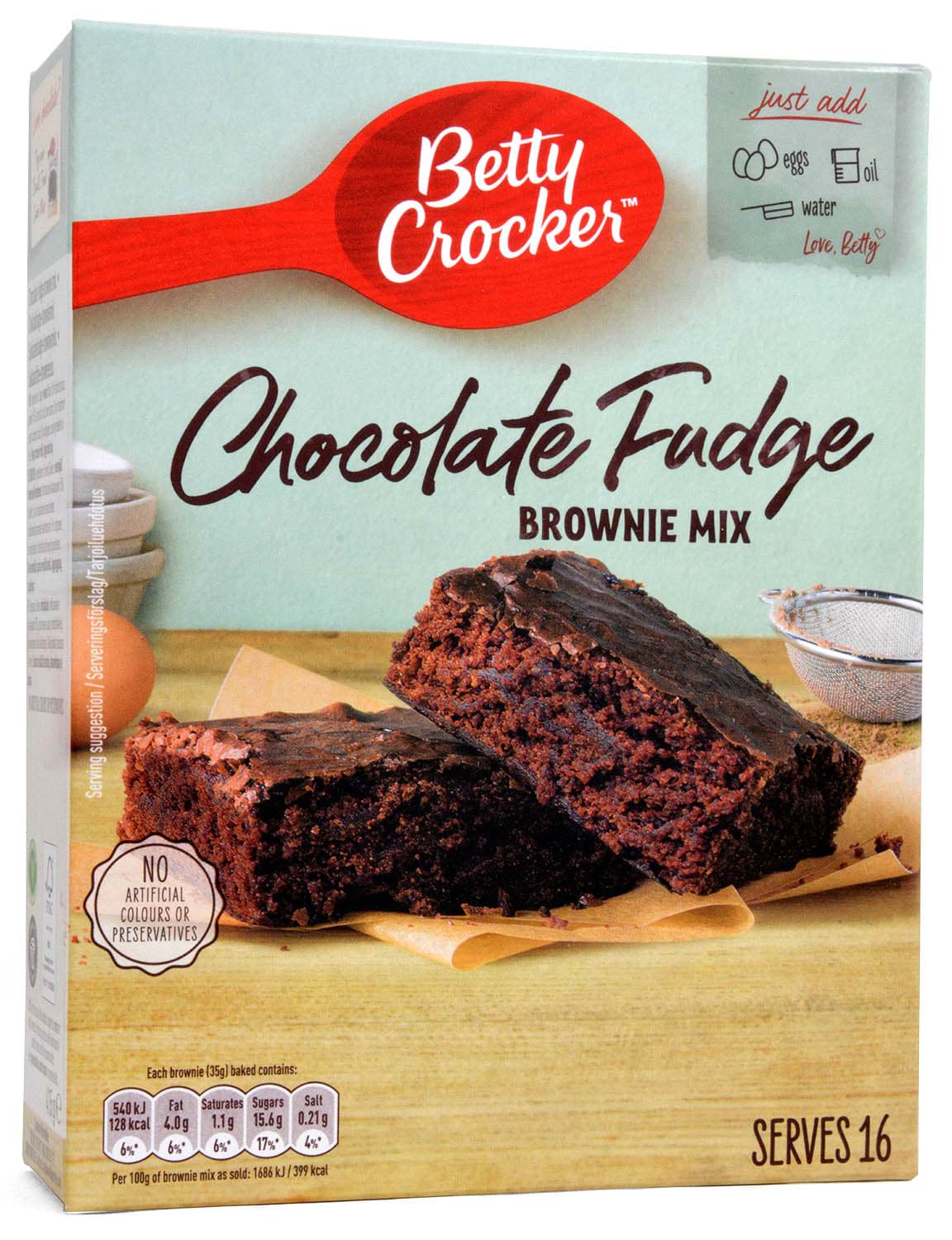 Picture of Betty Crocker Chocolate Fudge Brownie Mix