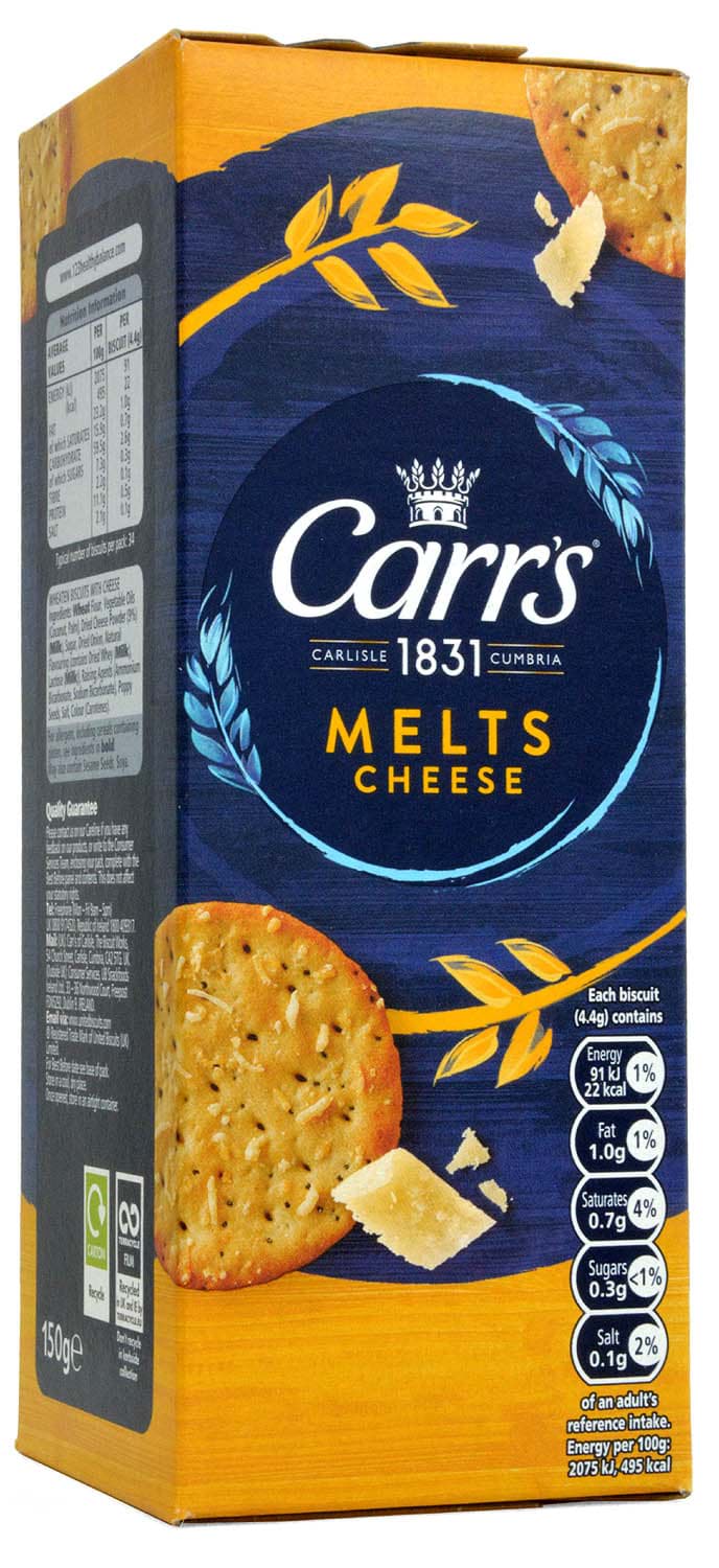 Picture of Carr's Melts Cheese 150 g