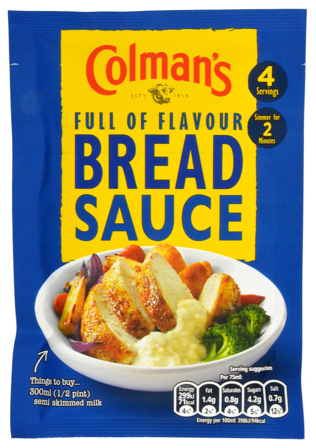 Picture of Colmans Bread Sauce Mix
