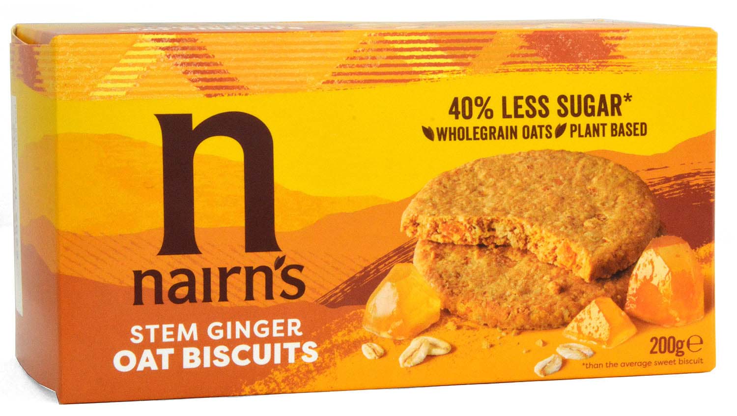 Picture of Nairn's Stem Ginger Oat Biscuits