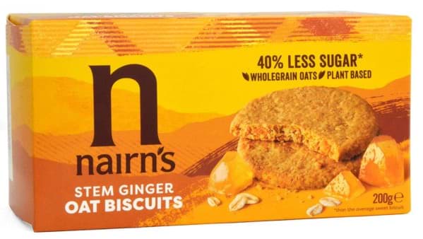 Bild von Nairn's Stem Ginger Oat Biscuits