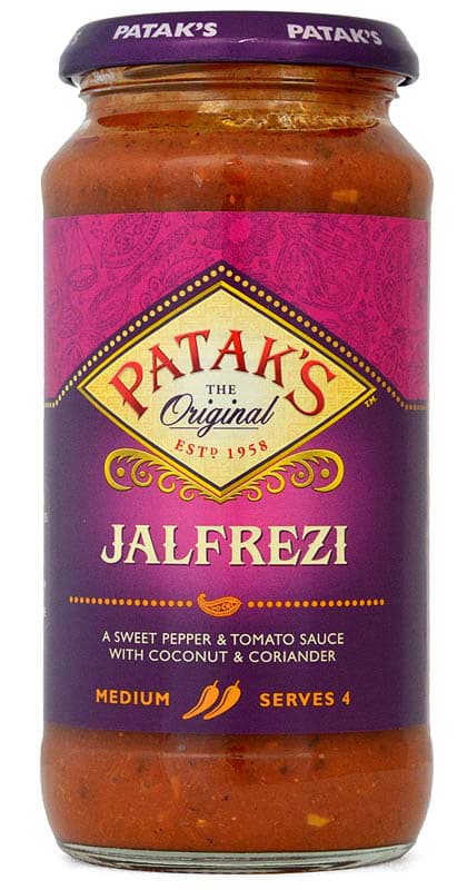 Picture of Pataks Jalfrezi Sauce Glas 500 g