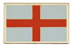 Bild von England St. Georges Cross rechteckige Anstecknadel