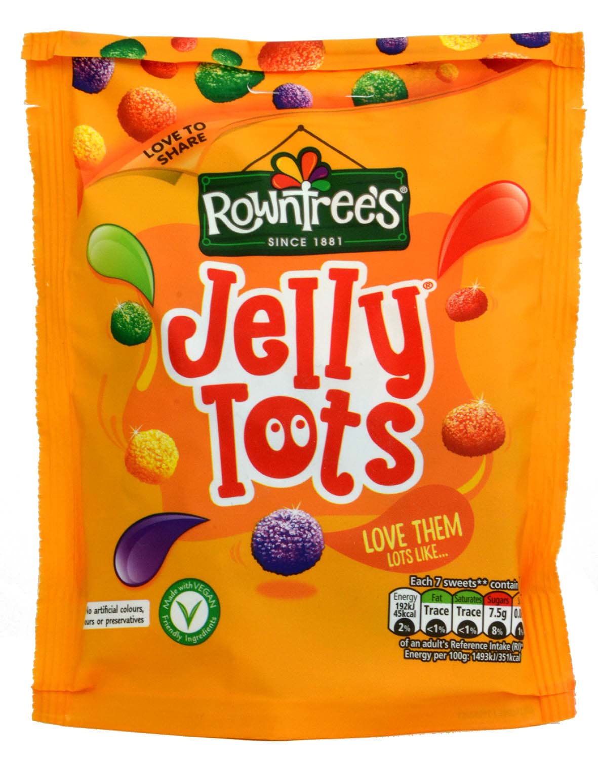 Picture of Rowntrees Jelly Tots 150g