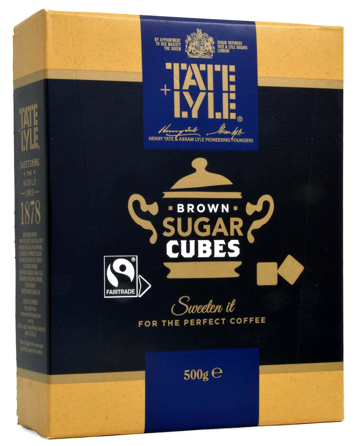 Picture of Tate+Lyle Fairtrade Brown Sugar Cubes for Coffee