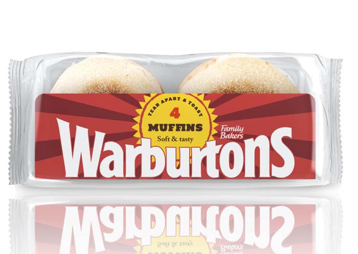 Picture of Warburtons 4 englische Muffins