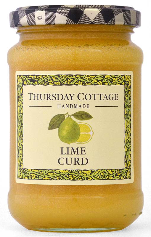 Bild von Thursday Cottage Lime Curd 310g - Limetten-Aufstrich