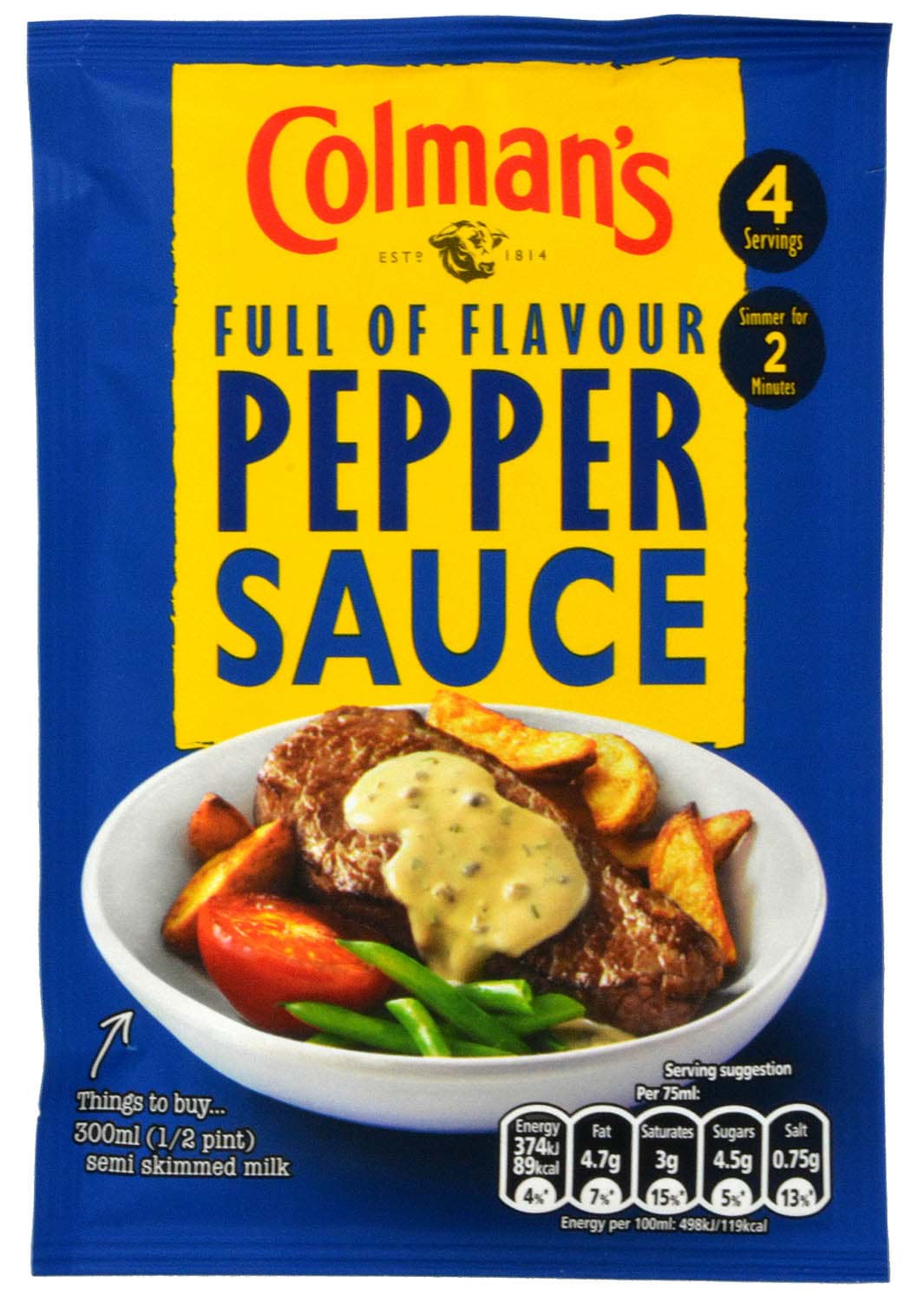 Picture of Colmans Pepper Sauce Mix