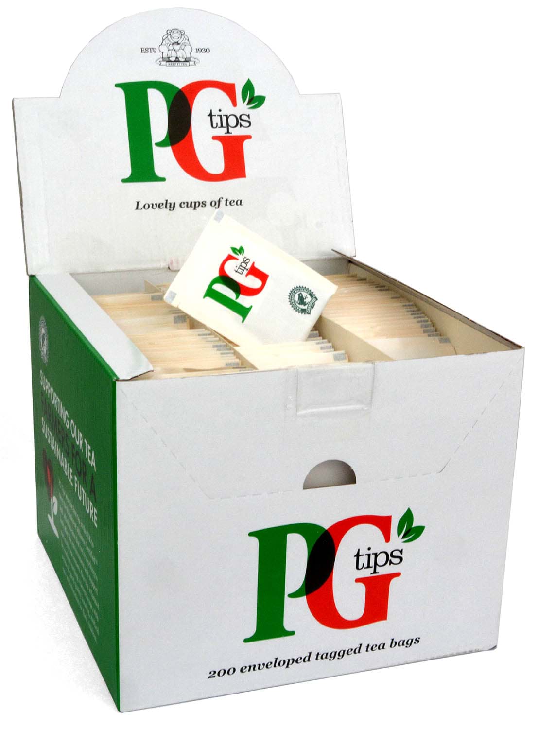 PG Tips Envelope Tea Bag (Pack of 200) 15919699 - 9to5 Supplies