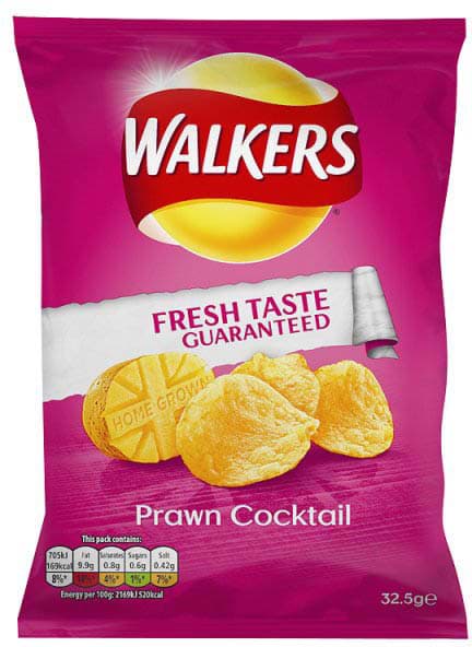 Picture of Walkers Prawn Cocktail, 32 x 32.5g Box