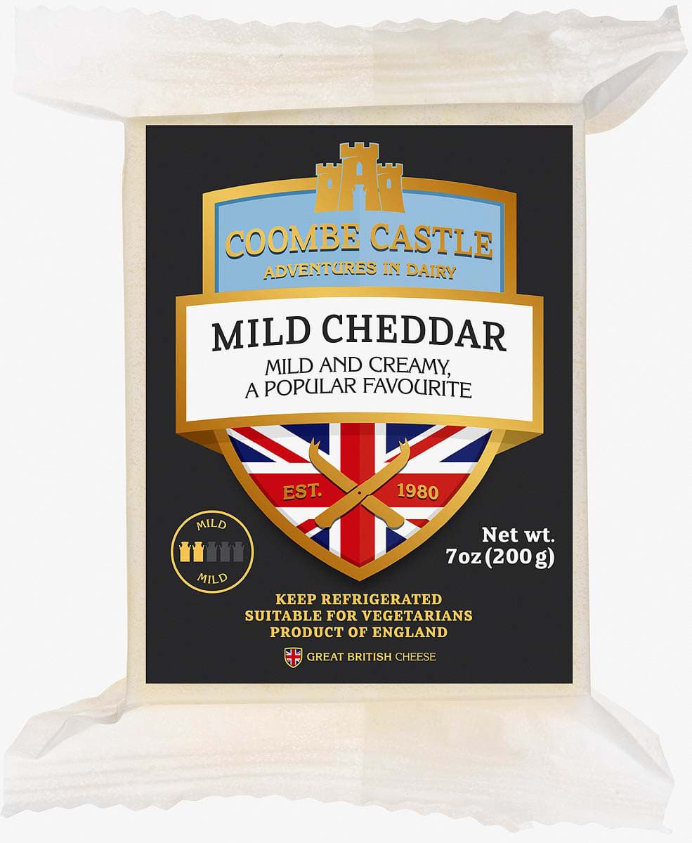 Picture of Coombe Castle Mild White Cheddar 200g