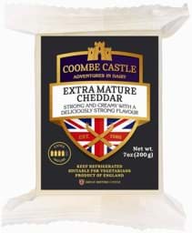 Bild von Coombe Castle Extra Mature Cheddar 200g