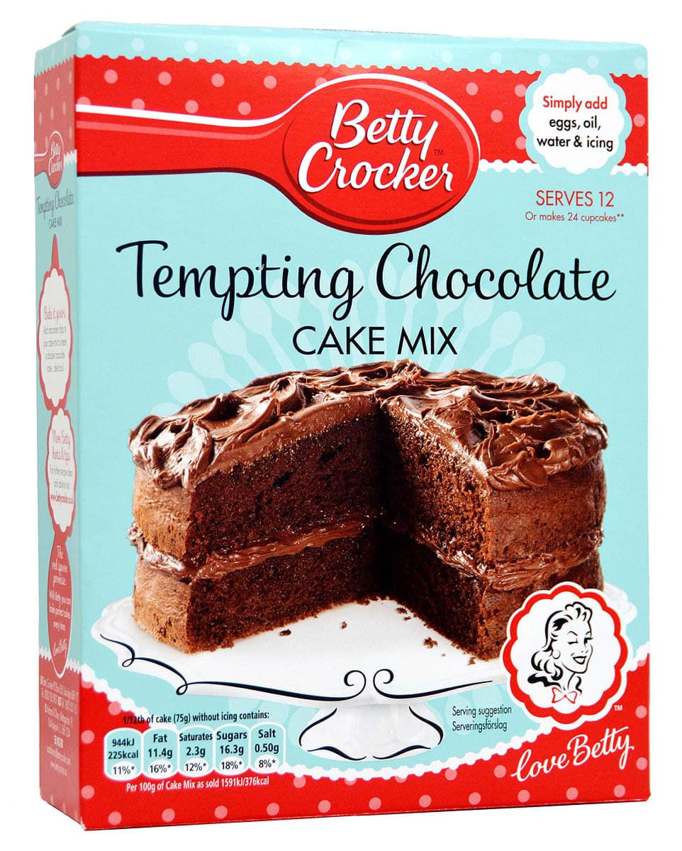 Picture of Betty Crocker Tempting Chocolate Cake Mix 425g