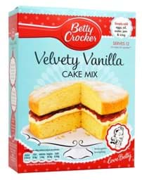 Bild von Betty Crocker Velvety Vanilla Cake Mix 425g