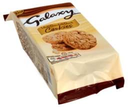 Bild von Galaxy White Chocolate Chunk Cookies 180g