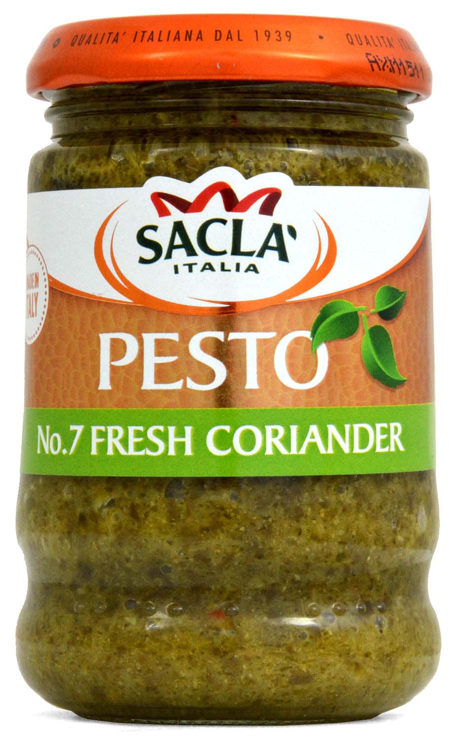 Picture of Sacla No. 7 Fresh Coriander Pesto 190g