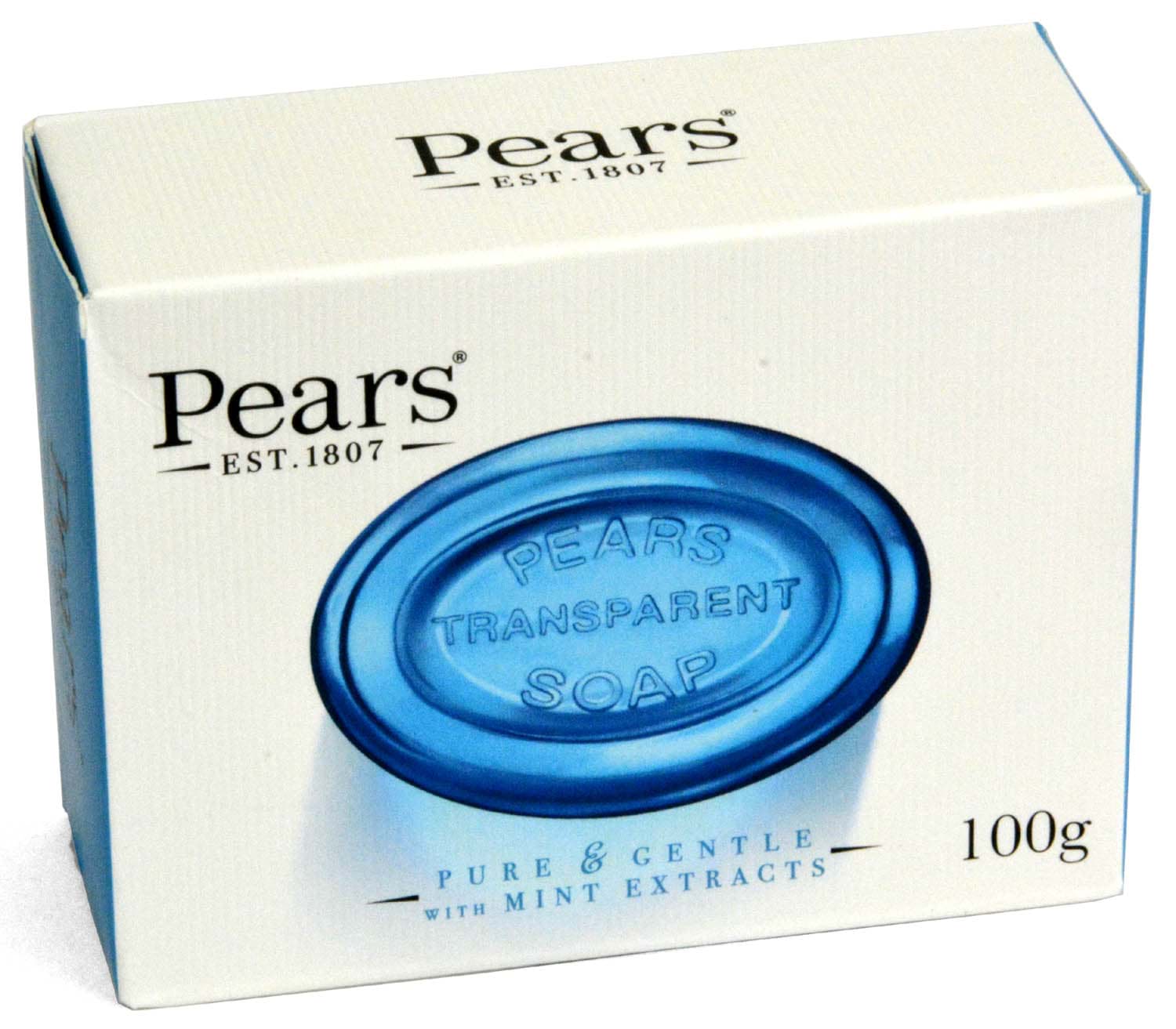 Picture of Pears Transparent Soap with Mint Extracts 100g
