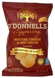 Bild von O'Donnells Mature Cheese & Red Onion Crisps 50g