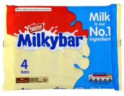 Bild von Nestle Milkybar 4 x 25g