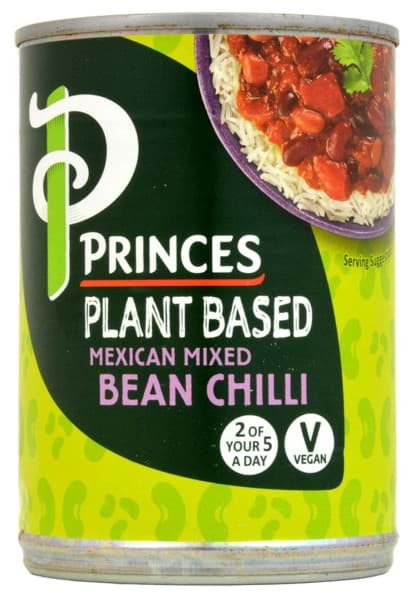 Bild von Princes Plant Based Bean Chilli 392g