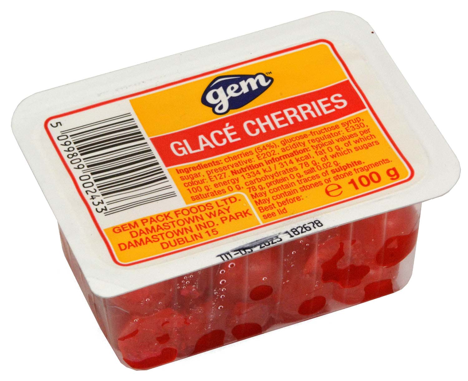 Picture of Gem Glacé Cherries 100g