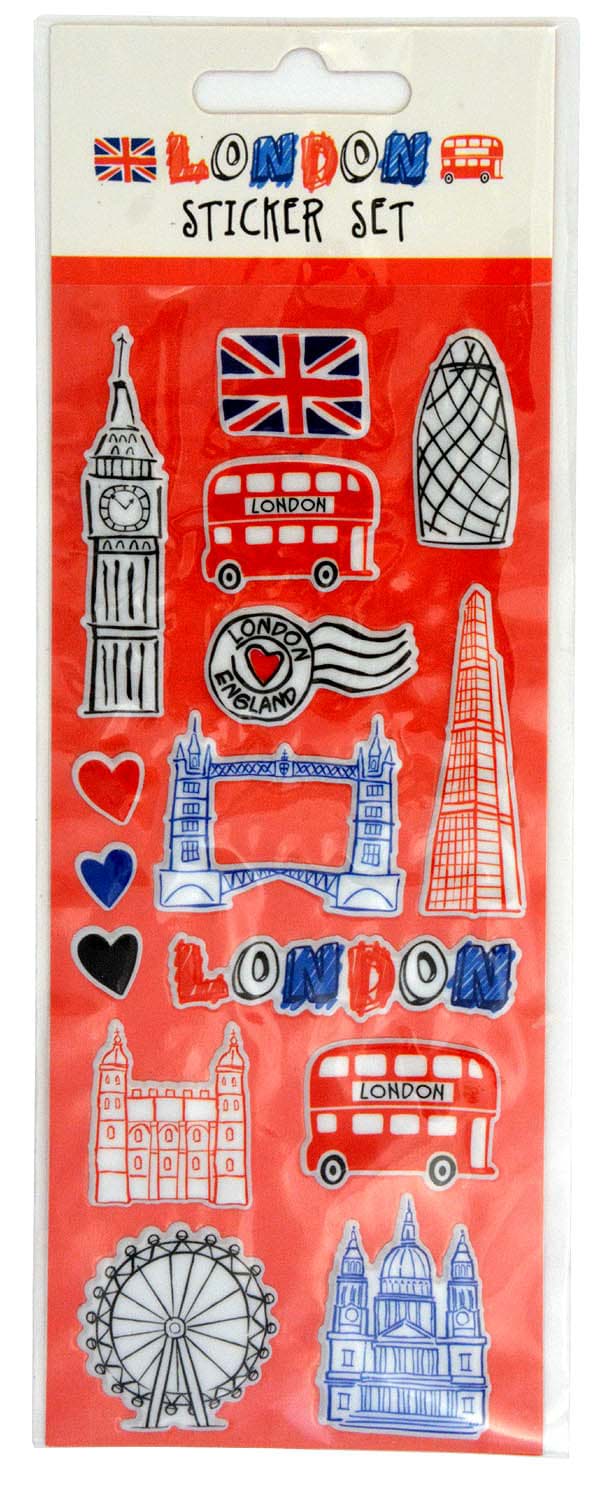 Picture of London Sticker Set 15 pcs.