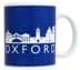 Bild von Glitzer-Keramiktasse Oxford Skyline