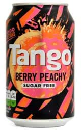 Bild von Tango Berry Peachy Sugar Free 330ml