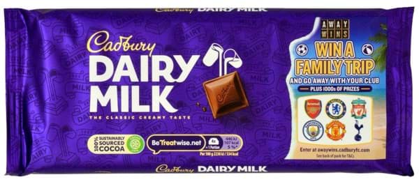 Bild von Cadbury Dairy Milk Chocolate 180g